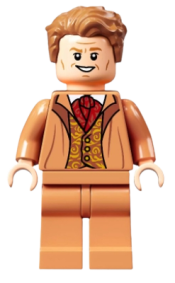 LEGO Professor Gilderoy Lockhart, Nougat Torso and Legs minifigure