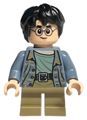 LEGO Harry Potter, Sand Blue Jacket, Smiling minifigure