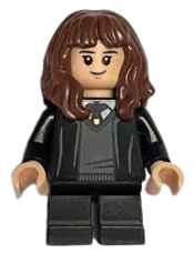 LEGO Hermione Granger - Hogwarts Robe, Black Tie minifigure