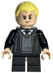 LEGO Draco Malfoy - Hogwarts Robe, Black Tie minifigure