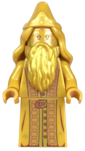 LEGO Albus Dumbledore, 20th Anniversary Pearl Gold minifigure