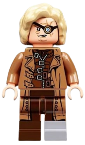 LEGO Professor Mad-Eye Moody, Medium Nougat Jacket minifigure