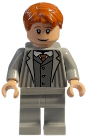 LEGO Arthur Weasley, Light Bluish Gray Suit minifigure