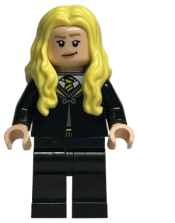 LEGO Hannah Abbott - Black Hufflepuff Robe and Legs minifigure
