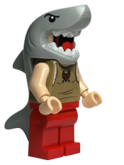 LEGO Viktor Krum - Shark, Dual Sided Head minifigure
