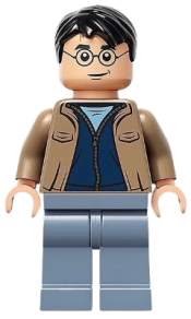 LEGO Harry Potter - Dark Tan Jacket, Sand Blue Legs minifigure