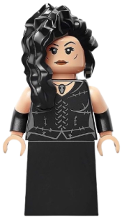 LEGO Bellatrix Lestrange - Black Dress, Dual Molded Arms minifigure