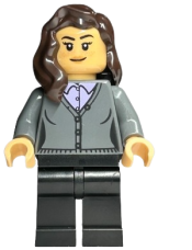 LEGO Romilda Vane - Dark Bluish Gray Cardigan minifigure