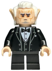 LEGO Ricbert - Black Tuxedo, White Hair minifigure