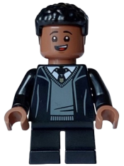 LEGO Dean Thomas - Hogwarts Robe, Black Tie minifigure