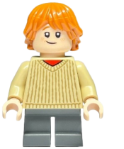 LEGO Ron Weasley - Tan Sweater minifigure