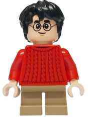 LEGO Harry Potter - Red Sweater, Dark Tan Short Legs set