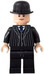 LEGO Minister of Magic (Cornelius Fudge) - Suit with Dark Blue Tie set