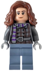 LEGO Hermione Granger - Dark Bluish Gray Jacket with Scarf set