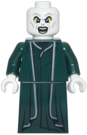 LEGO Lord Voldemort - Dark Green Robe, Skirt set