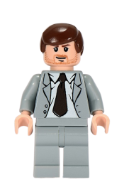 LEGO Indiana Jones - Gray Suit minifigure