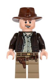 LEGO Indiana Jones - Open-Mouth Grin minifigure
