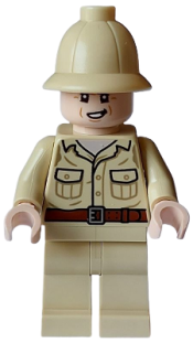 LEGO Rene Belloq - Tan Jacket minifigure
