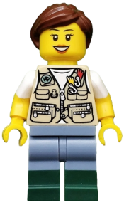LEGO Fisherwoman minifigure