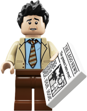 LEGO Ross Geller minifigure