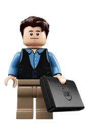 LEGO Chandler Bing minifigure