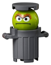 LEGO Oscar the Grouch minifigure