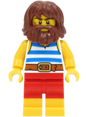LEGO Ray the Castaway minifigure
