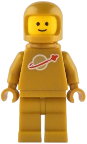 LEGO Classic Space - Pearl Gold with Air Tanks and Updated Helmet set