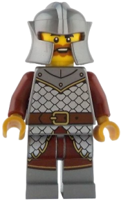 LEGO Griffin Knight - Male, Dark Orange Beard set