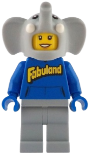 LEGO Elton Elephant Costume Girl set