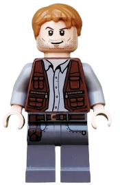LEGO Owen Grady - Leather Vest minifigure