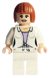 LEGO Claire (Claire Dearing - Tied Shirt, Lavender Undershirt) minifigure