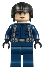 LEGO Guard, Female, Aviator Cap minifigure