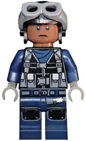 LEGO Guard, Aviator Cap, Goggles minifigure