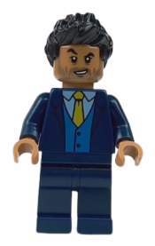 LEGO Simon Masrani - Dark Blue Suit minifigure