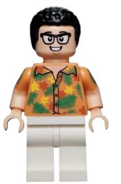 LEGO Danny Nedermeyer - Flower Shirt minifigure