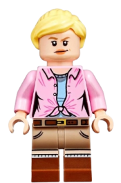 LEGO Ellie Sattler - Ponytail and Swept Sideways Fringe minifigure