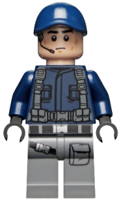 LEGO ACU Trooper - Cap, Male, Light Nougat Head minifigure