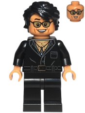 LEGO Dr. Ian Malcolm - Partially Open Shirt with Pocket minifigure