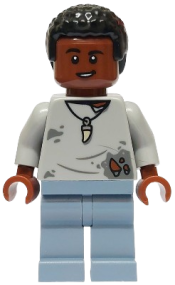 LEGO Darius - Light Bluish Gray Shirt minifigure