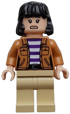 LEGO Yaz - Medium Nougat Jacket, Tan Legs minifigure