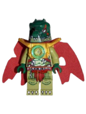 LEGO Cragger - Light Armor, Cape minifigure