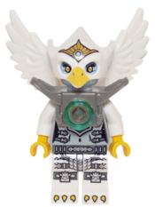 LEGO Eris - Silver Outfit, Flat Silver Light Armor minifigure