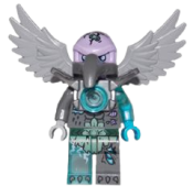LEGO Vornon - Flat Silver Armor minifigure