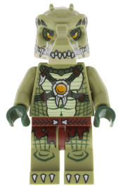 LEGO Crocodile Warrior 1 minifigure