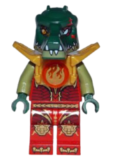 LEGO Cragger - Fire Chi, Light Armor minifigure