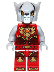 LEGO Worriz - Fire Chi, Light Bluish Gray Hands minifigure