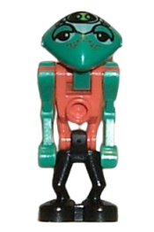 LEGO Life on Mars (LoM) Martian - Orange Body, Black Legs minifigure