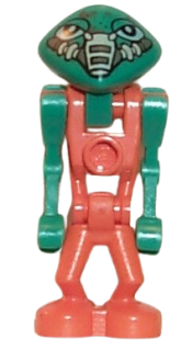 LEGO Life on Mars (LoM) Martian - Orange Body, Orange Legs minifigure