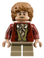 LEGO Bilbo Baggins - Dark Red Coat minifigure